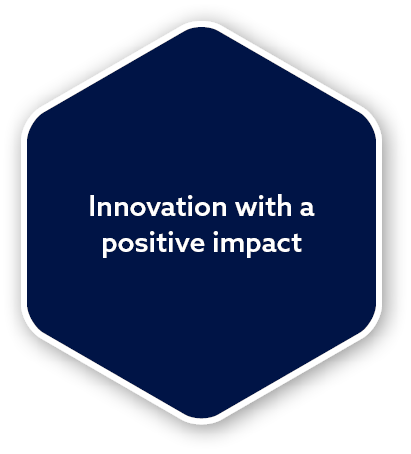 Innovation with a positive impac